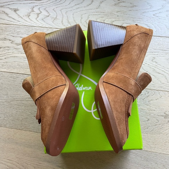 Sam Edelman Tan Loafers with Gold Accent - Picture 7 of 15